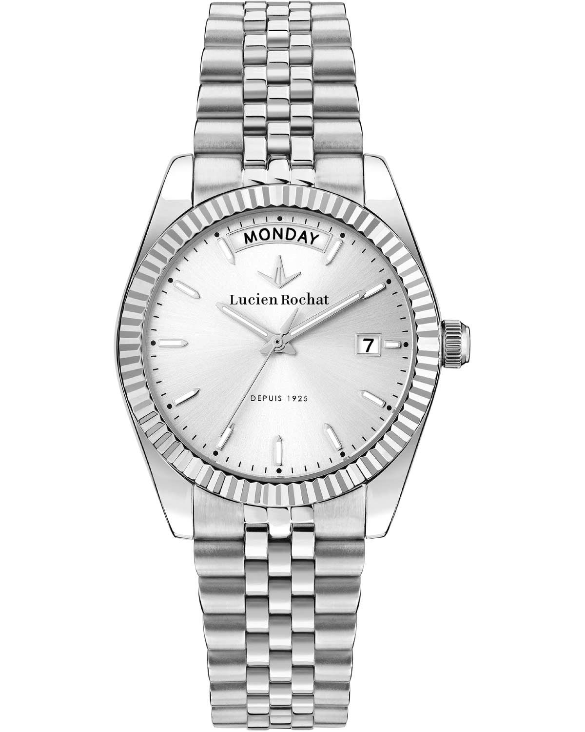 Ρολόι LUCIEN ROCHAT Bienne Silver Stainless Steel Bracelet