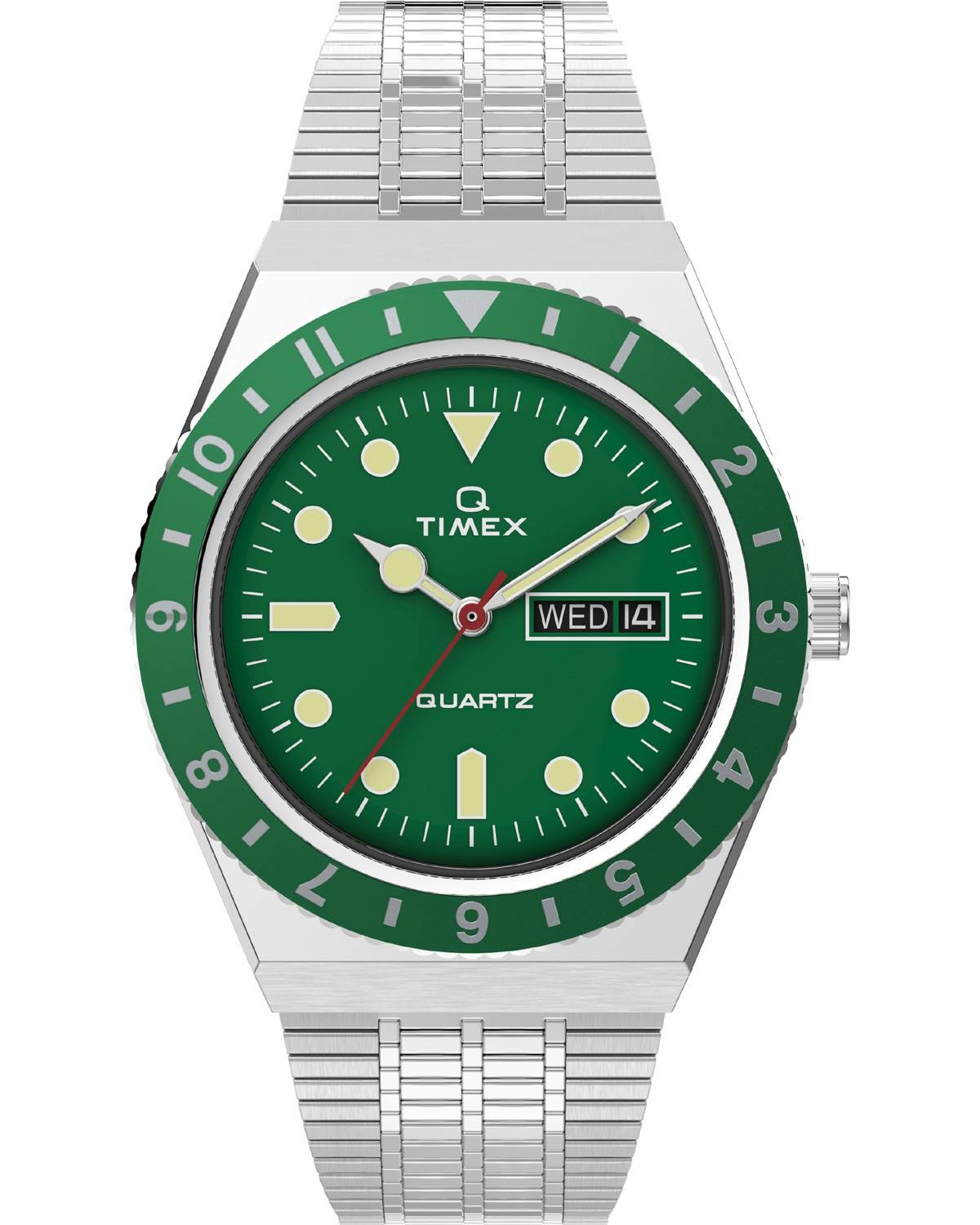 Ρολόι TIMEX Q Diver Silver Stainless Steel Bracelet