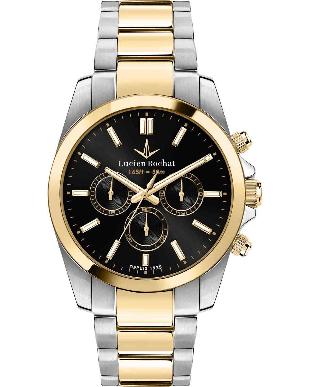 Ρολόι LUCIEN ROCHAT Leman Chronograph Two Tone Stainless Steel Bracelet