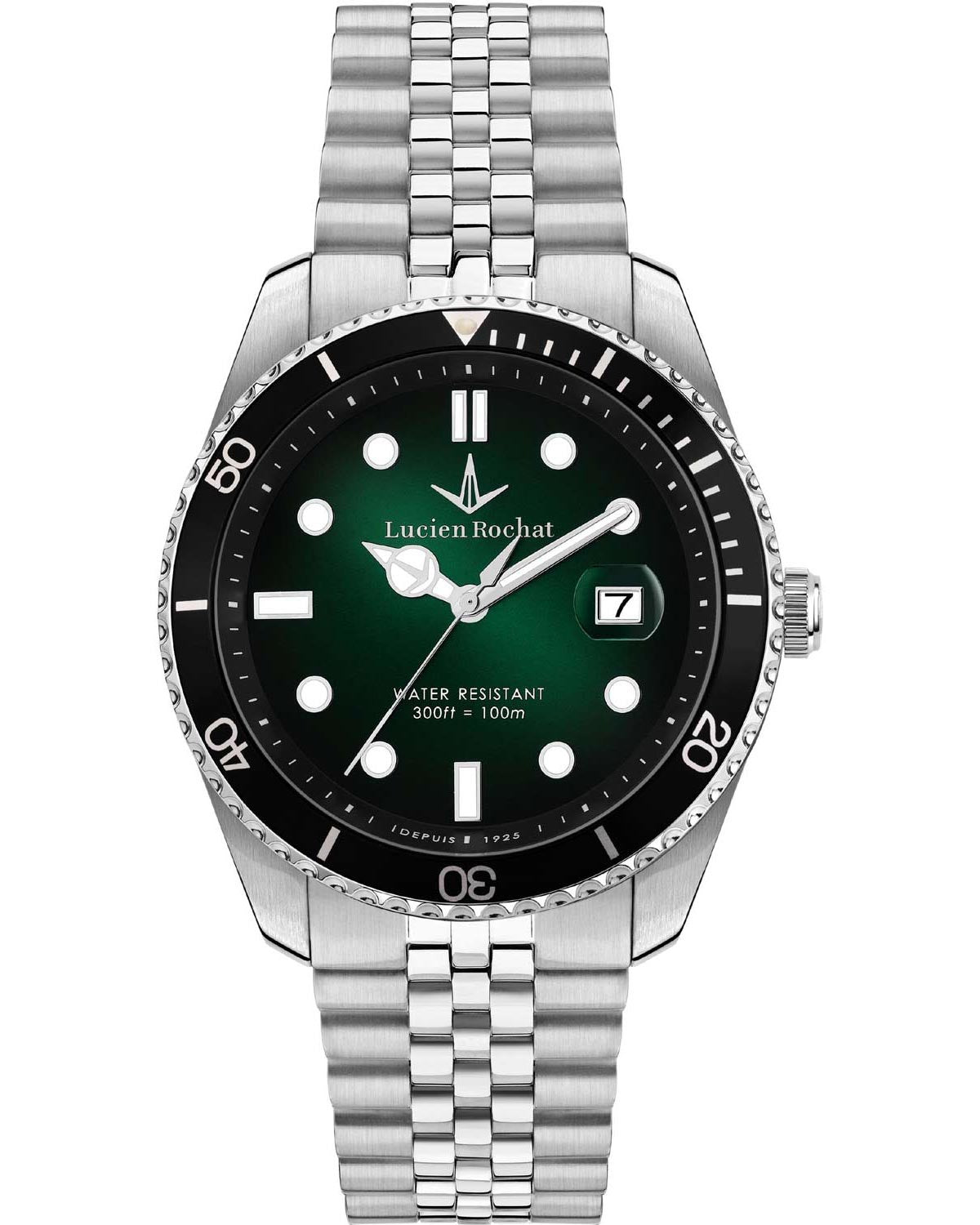 Ρολόι LUCIEN ROCHAT Leman Silver Stainless Steel Bracelet