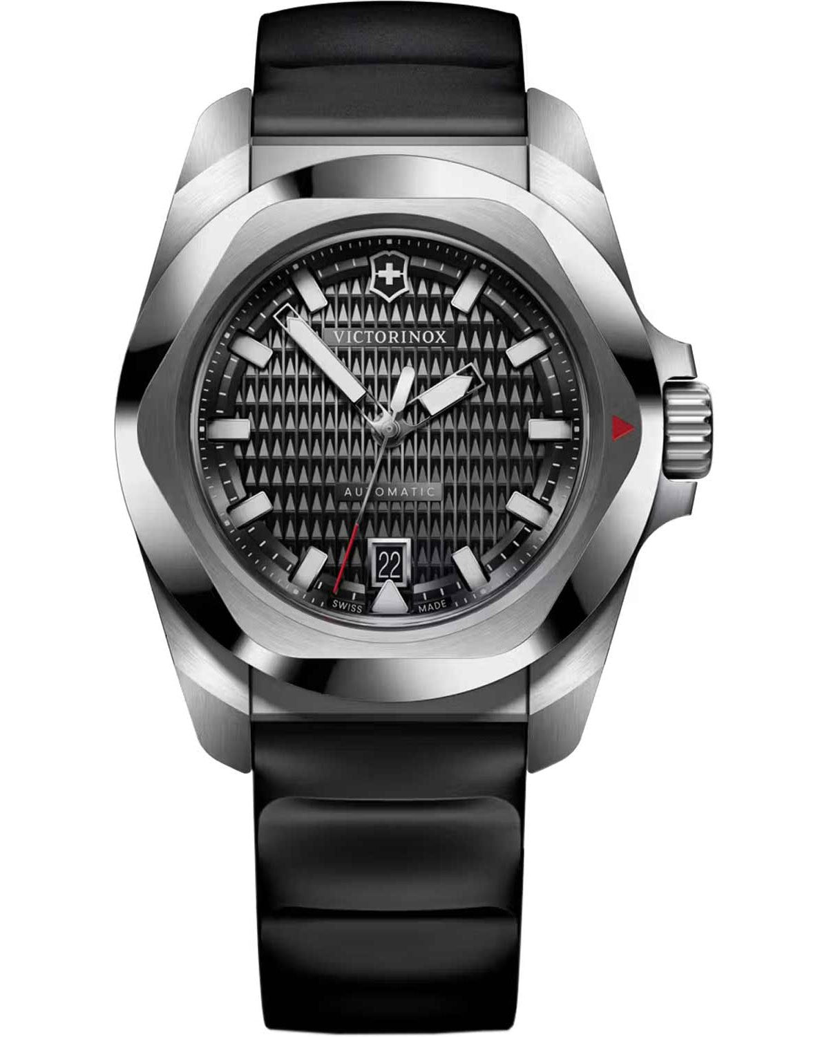Ρολόι VICTORINOX I.N.O.X. Automatic Black Rubber Strap