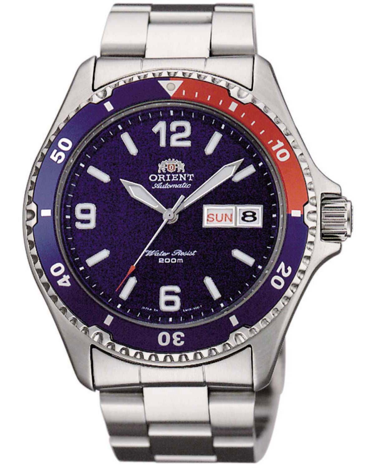 Ρολόι ORIENT Sports Automatic Silver Stainless Steel Bracelet