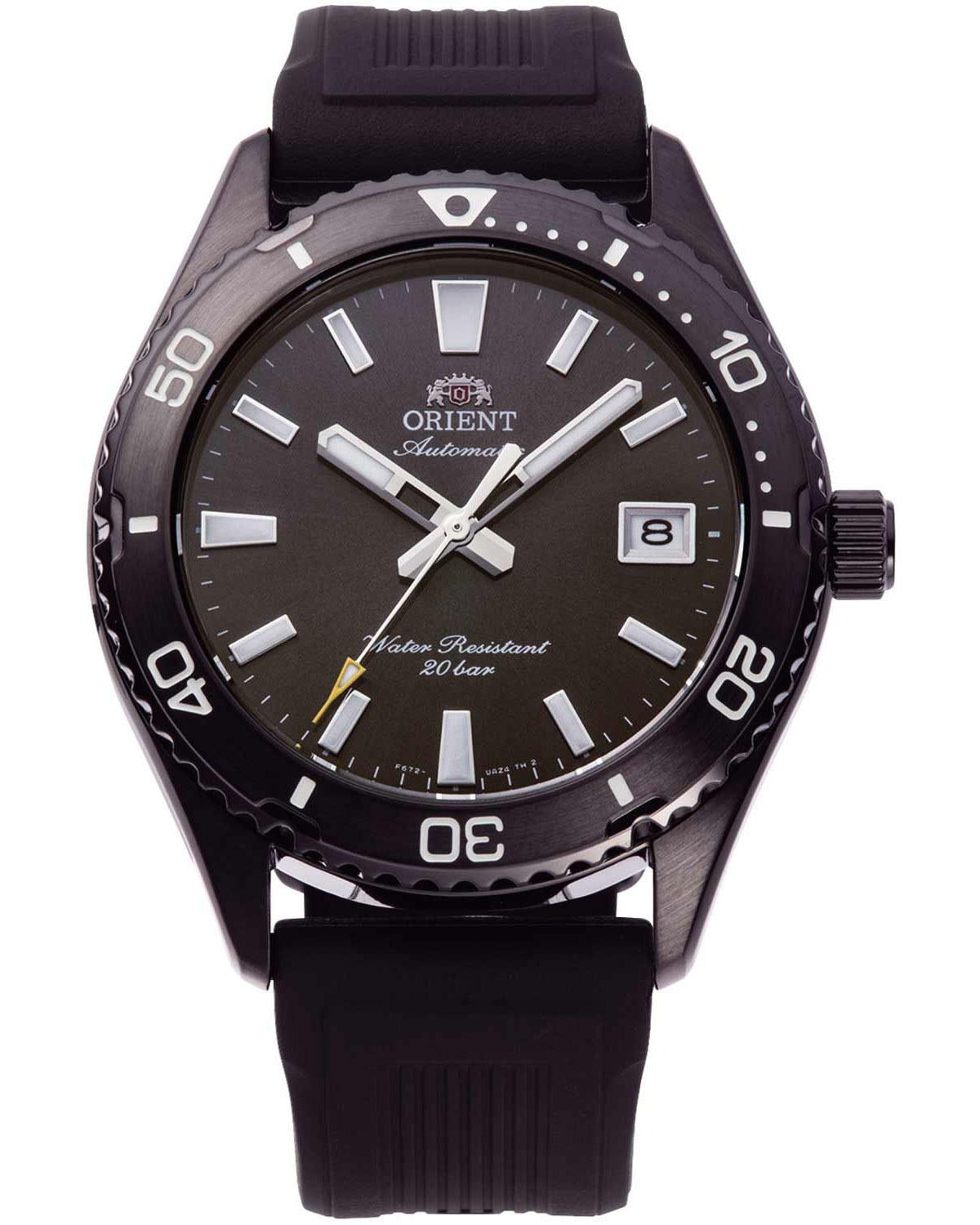 Ρολόι ORIENT Sports Mako 40 Automatic Black Synthetic Strap