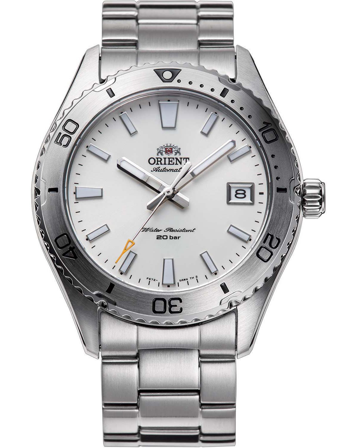 Ρολόι ORIENT Sports Mako 40 Automatic Silver Stainless Steel Bracelet