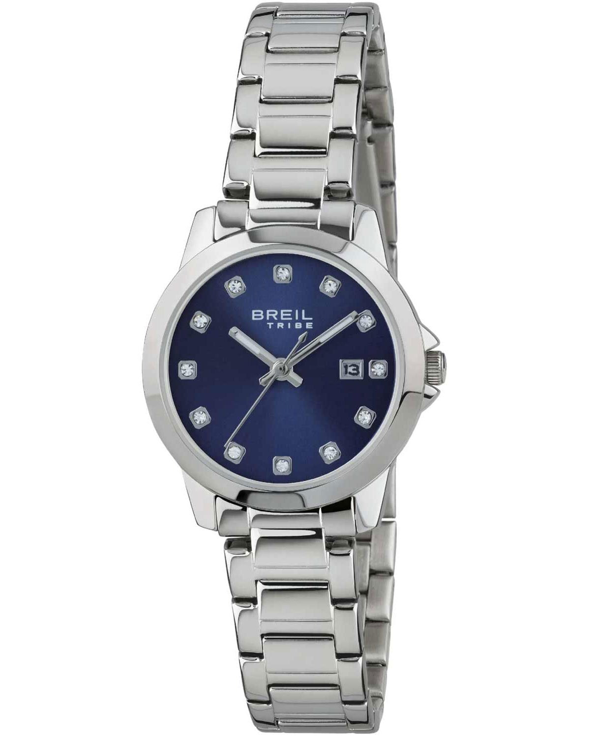 Ρολόι BREIL Tribe Classic Elegance Crystals Silver Stainless Steel Bracelet