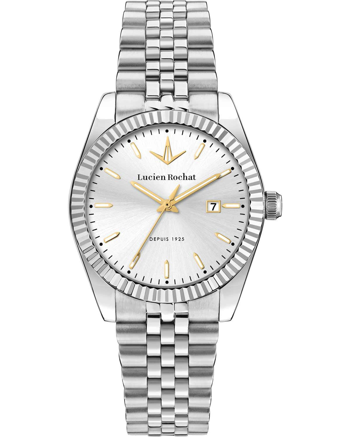 Ρολόι LUCIEN ROCHAT Bienne Silver Stainless Steel Bracelet