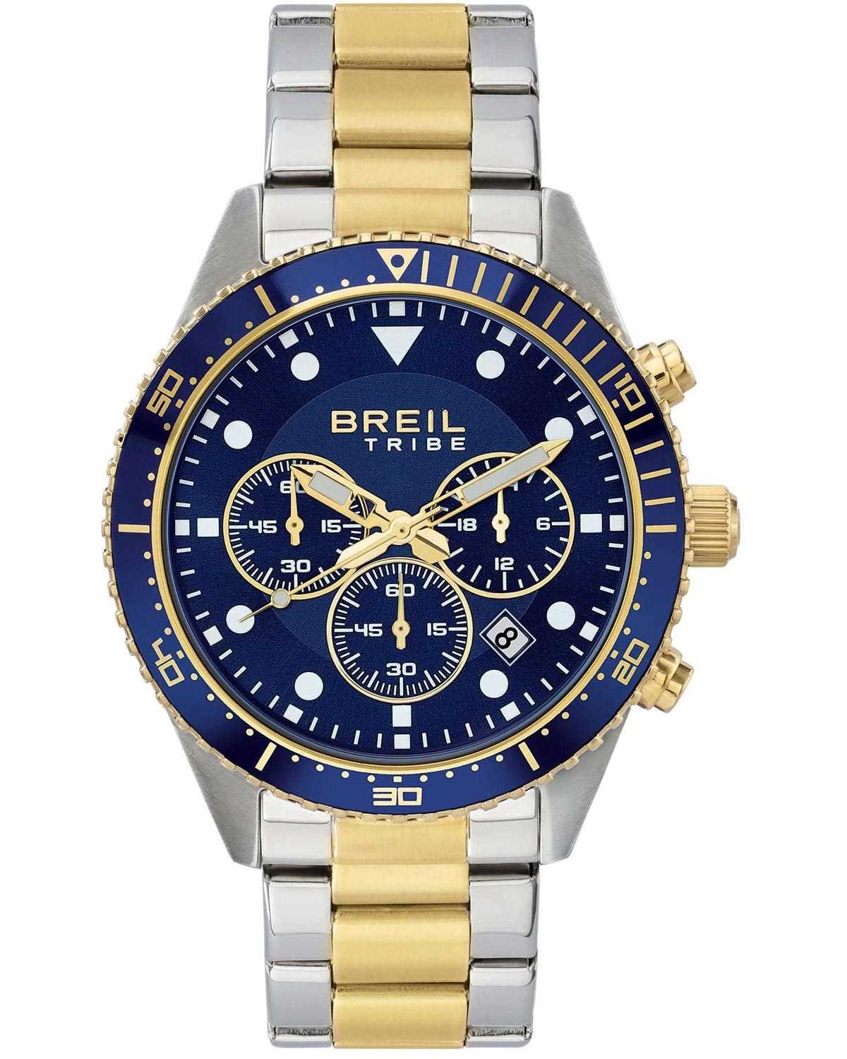 Ρολόι BREIL Tribe Sail Chronograph Two Tone Stainless Steel Bracelet