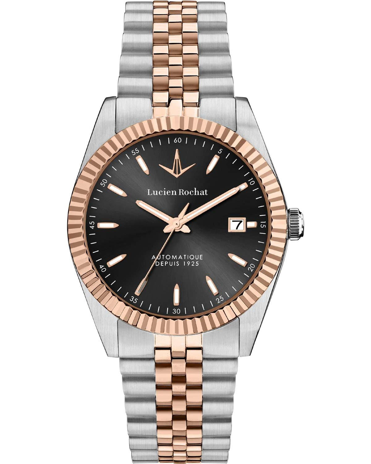 Ρολόι LUCIEN ROCHAT Bienne Automatic Two Tone Stainless Steel Bracelet