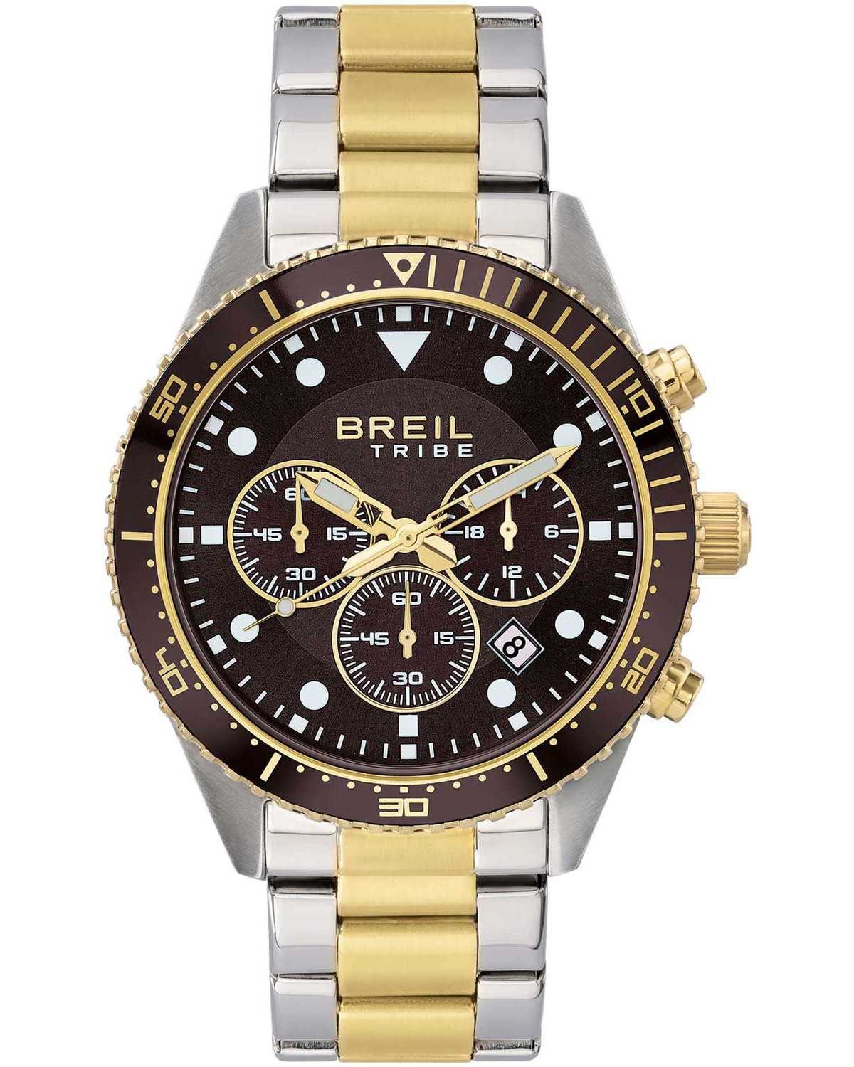 Ρολόι BREIL Tribe Sail Chronograph Two Tone Stainless Steel Bracelet