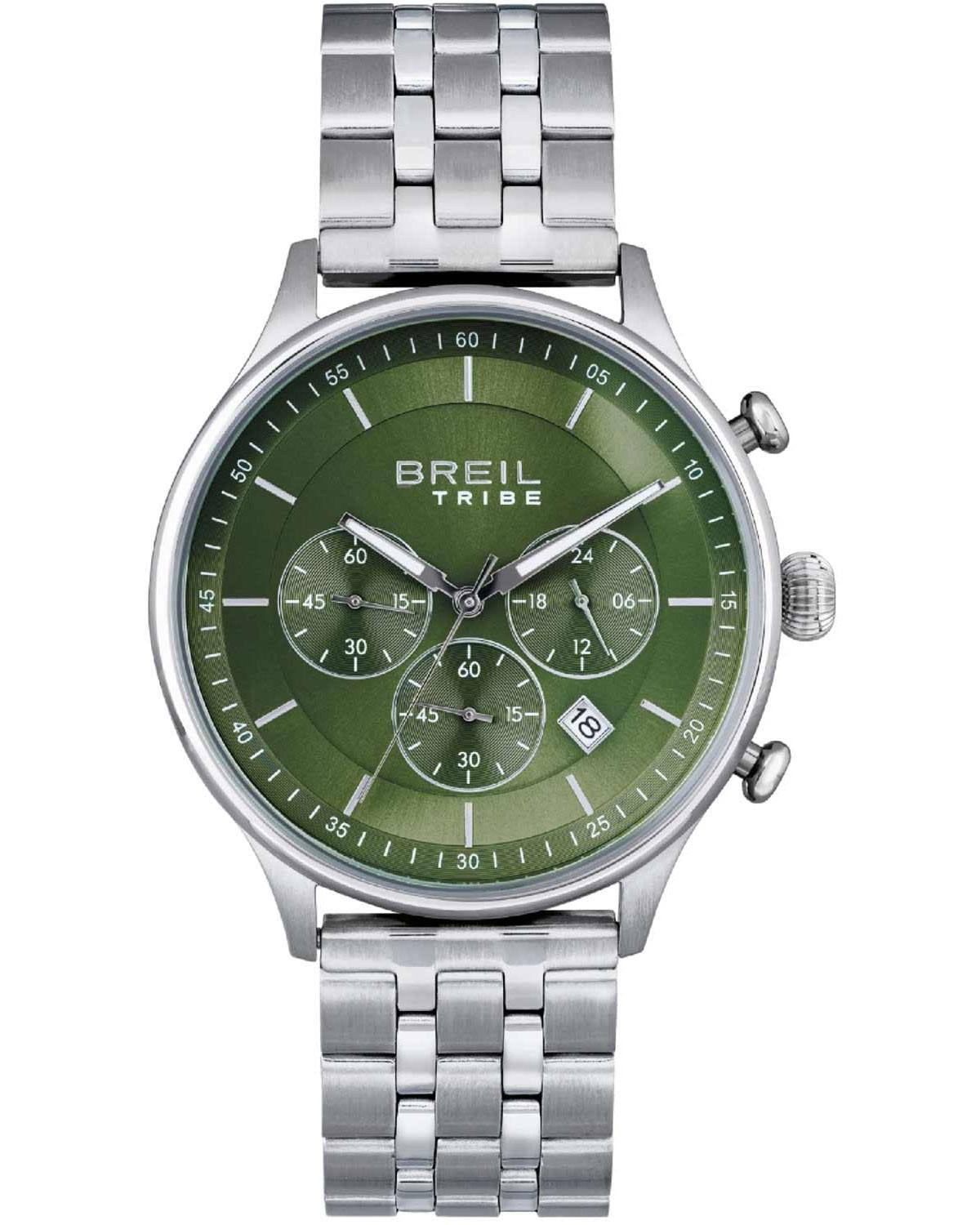 Ρολόι BREIL Tribe Classy Chronograph Silver Stainless Steel Bracelet