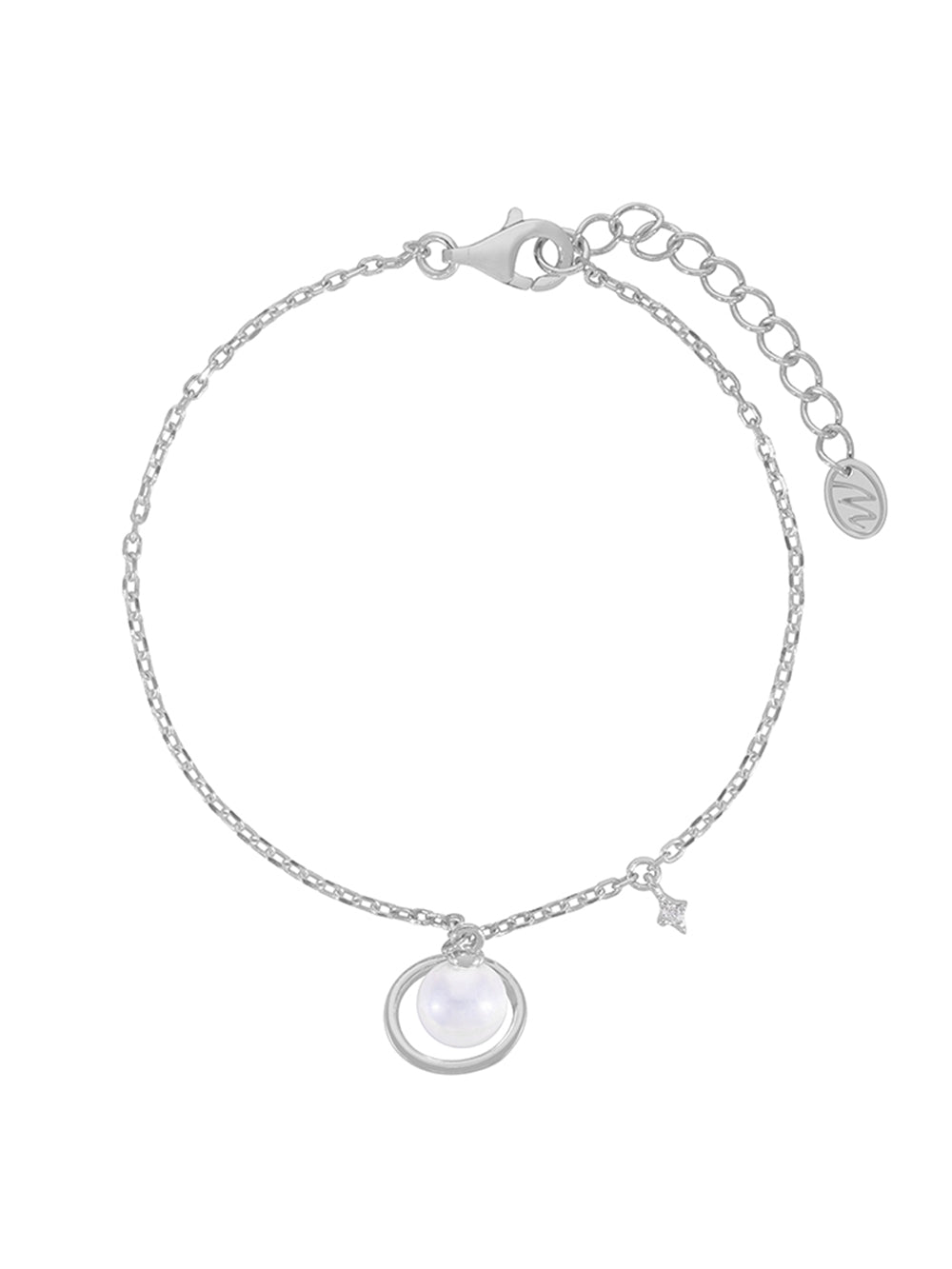 Ασημένιο Γυναικείο Βραχιόλι Marea Silver D03103-AF
