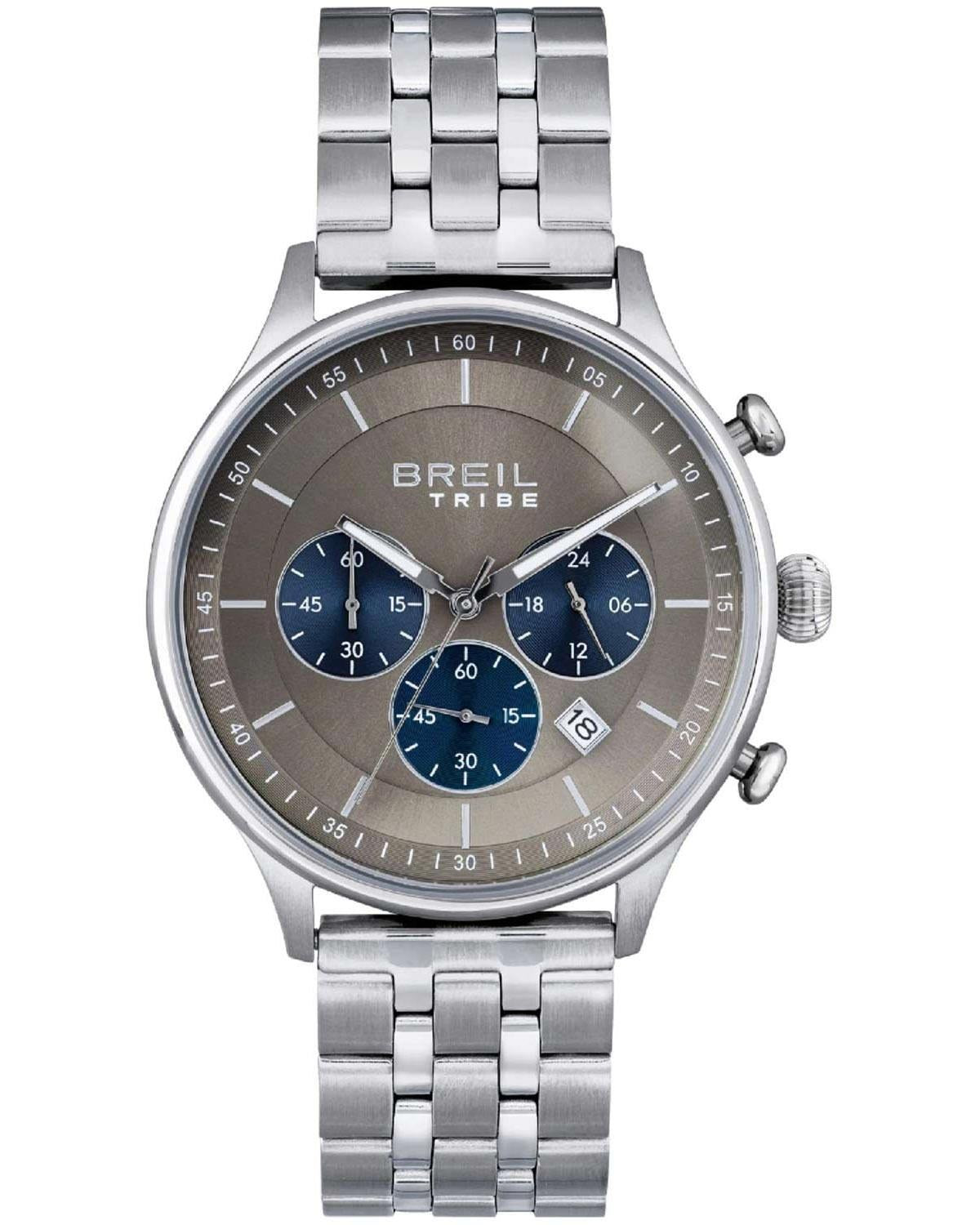Ρολόι BREIL Tribe Classy Chronograph Silver Stainless Steel Bracelet
