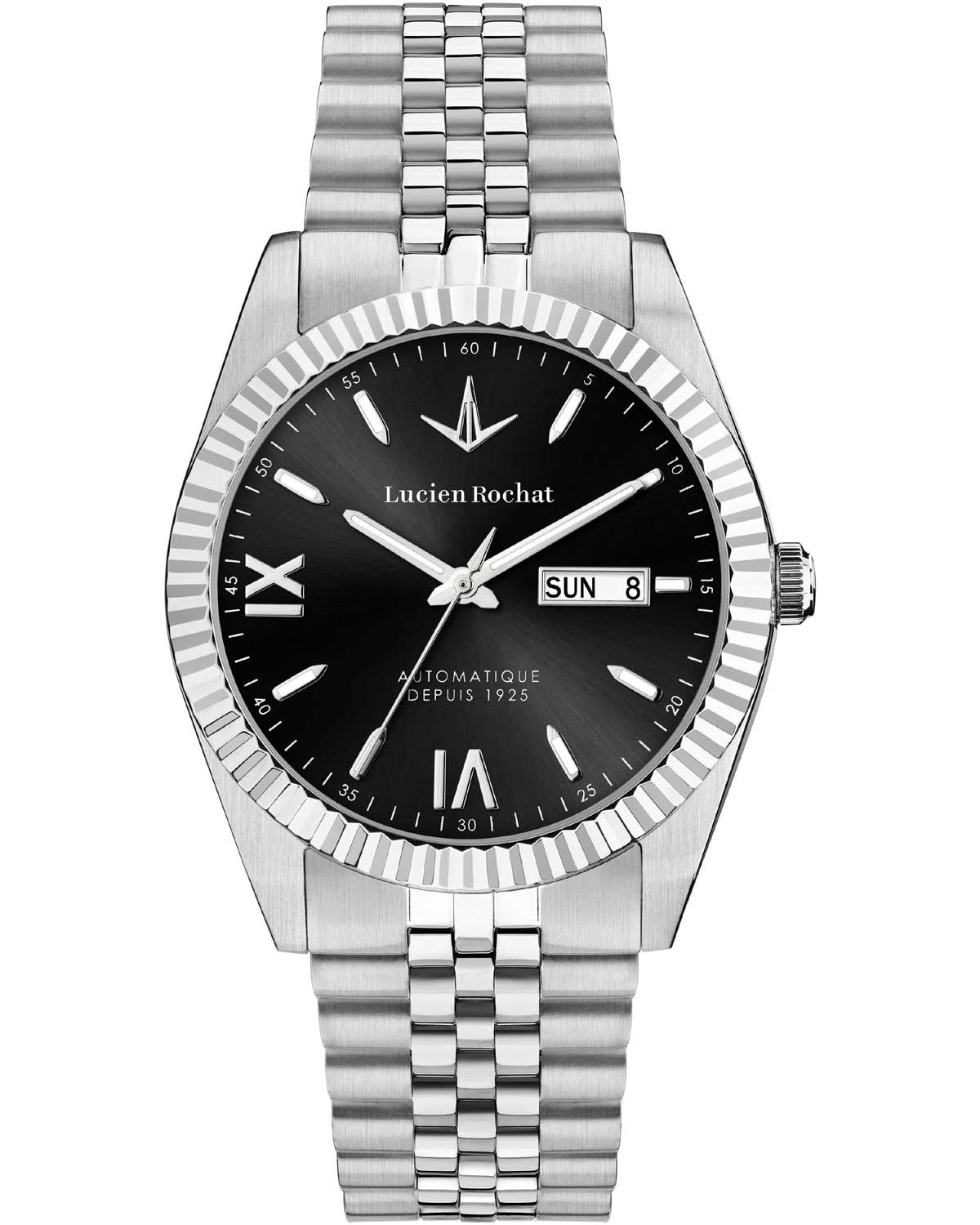 Ρολόι LUCIEN ROCHAT Bienne Automatic Silver Stainless Steel Bracelet