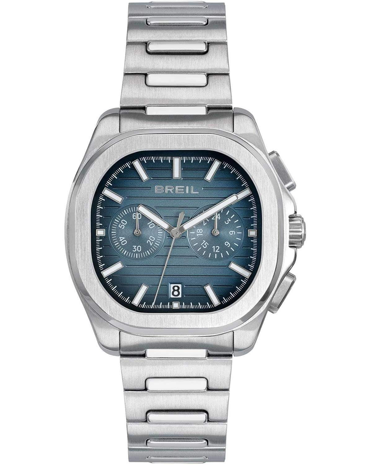 Ρολόι BREIL Retrofuture Chronograph Silver Stainless Steel Bracelet
