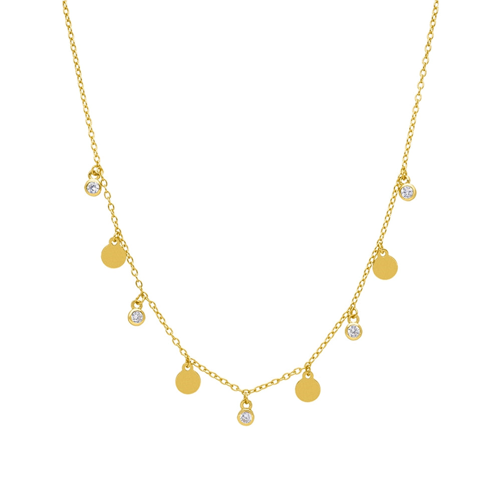 Ασημένιο κολιέ Marea Gold D02007-BK