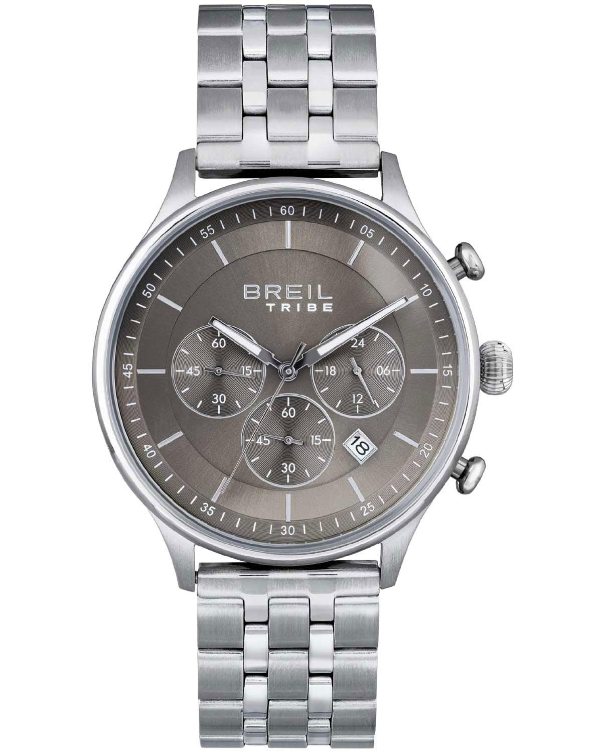 Ρολόι BREIL Tribe Classy Chronograph Silver Stainless Steel Bracelet