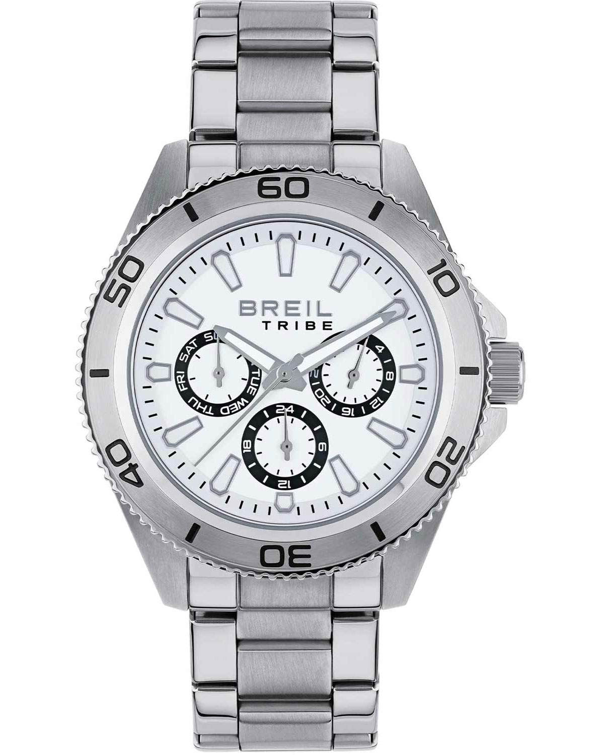 Ρολόι BREIL Tribe Challenge Silver Stainless Steel Bracelet