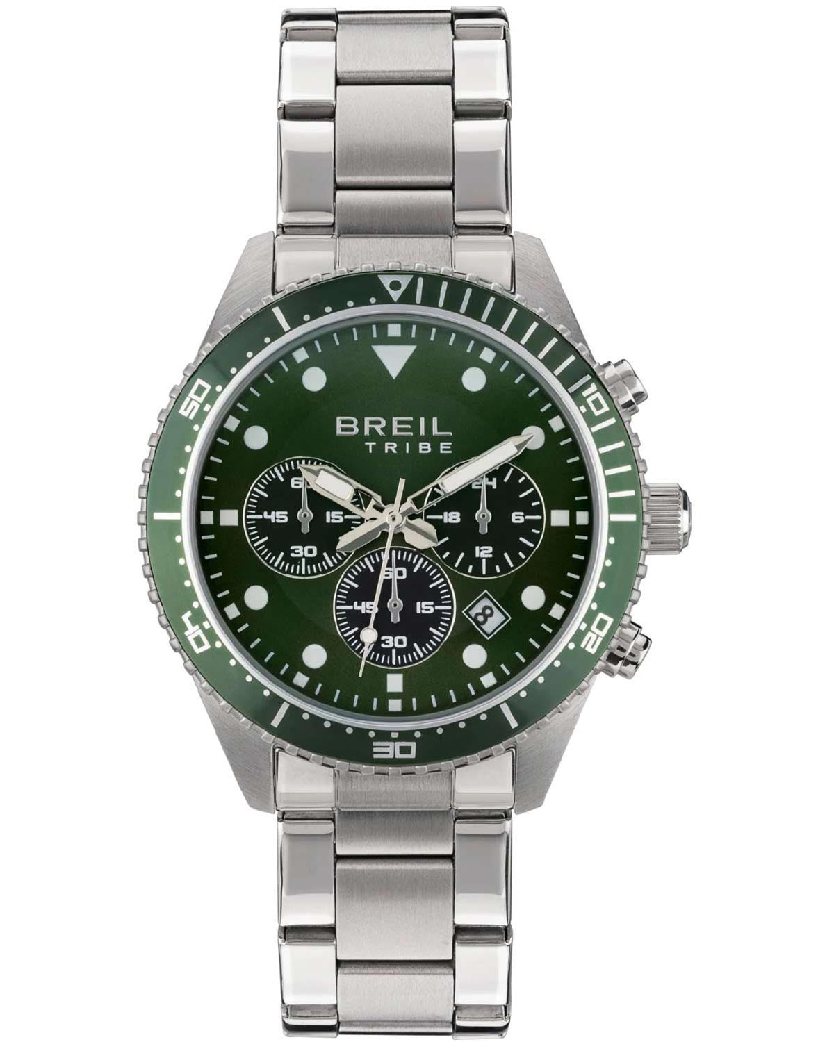 Ρολόι BREIL Tribe Sail Chronograph Silver Stainless Steel Bracelet