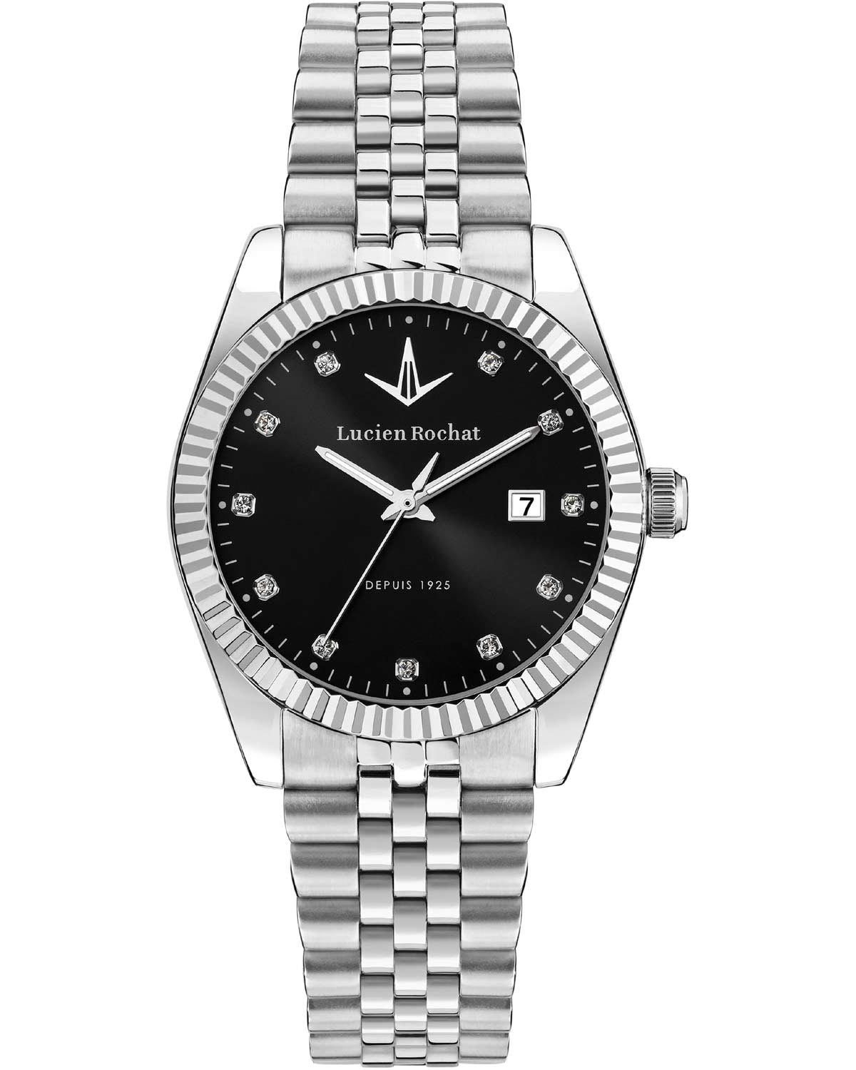 Ρολόι LUCIEN ROCHAT Bienne Diamonds Silver Stainless Steel Bracelet