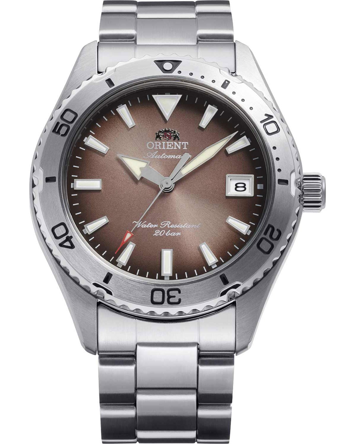 Ρολόι ORIENT Sports Mako 40 αυτόματο με ατσάλινο μπρασελέ