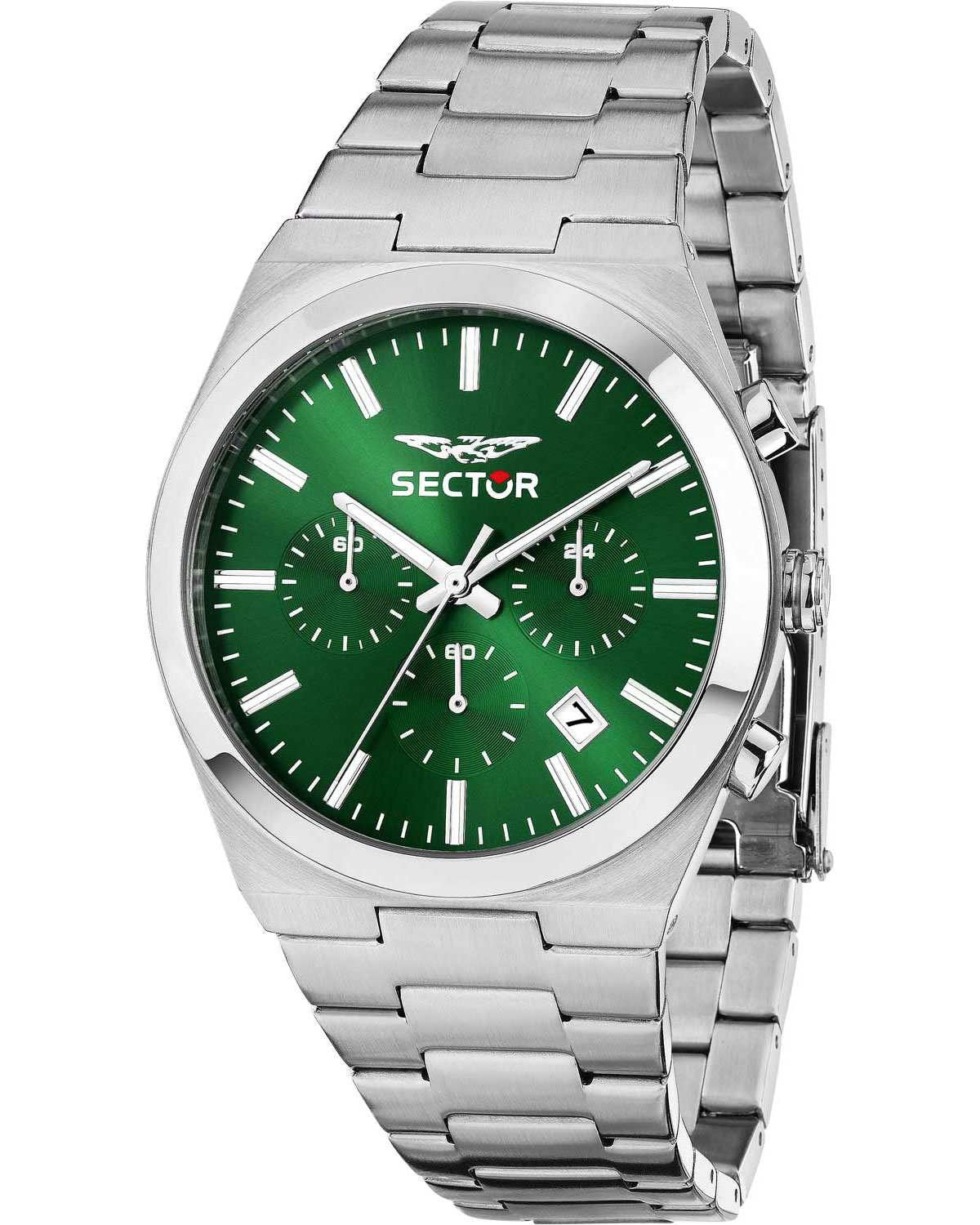 Ρολόι SECTOR C300 Chronograph Silver Stainless Steel Bracelet