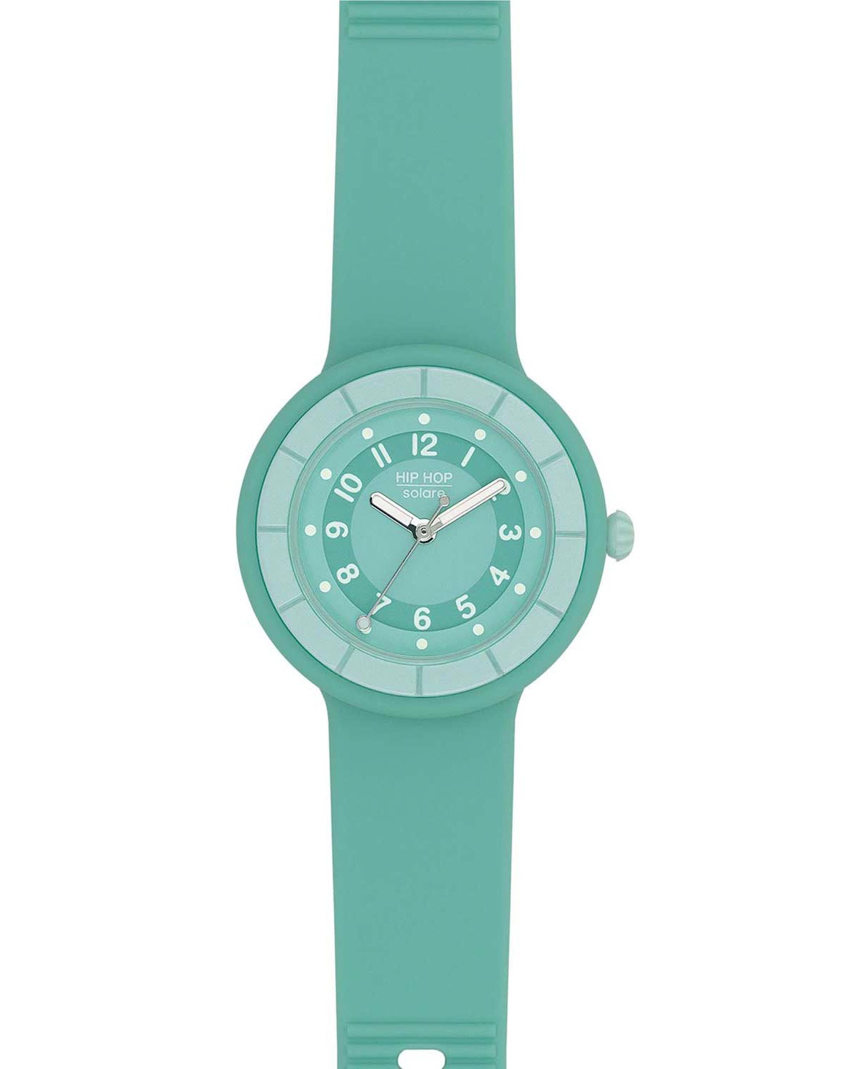 Ρολόι HIP HOP Hero.DOT Solar Turquoise Silicone Strap