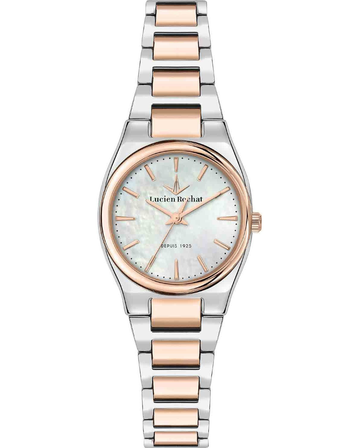 LUCIEN ROCHAT Avenue Two Tone Stainless Steel Bracelet