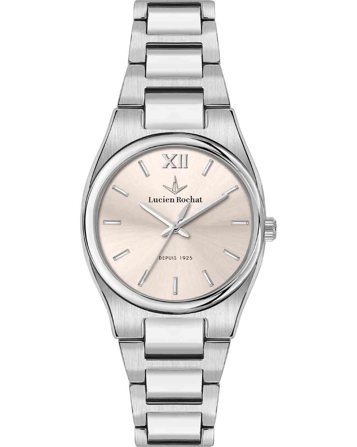 LUCIEN ROCHAT Avenue Silver Stainless Steel Bracelet