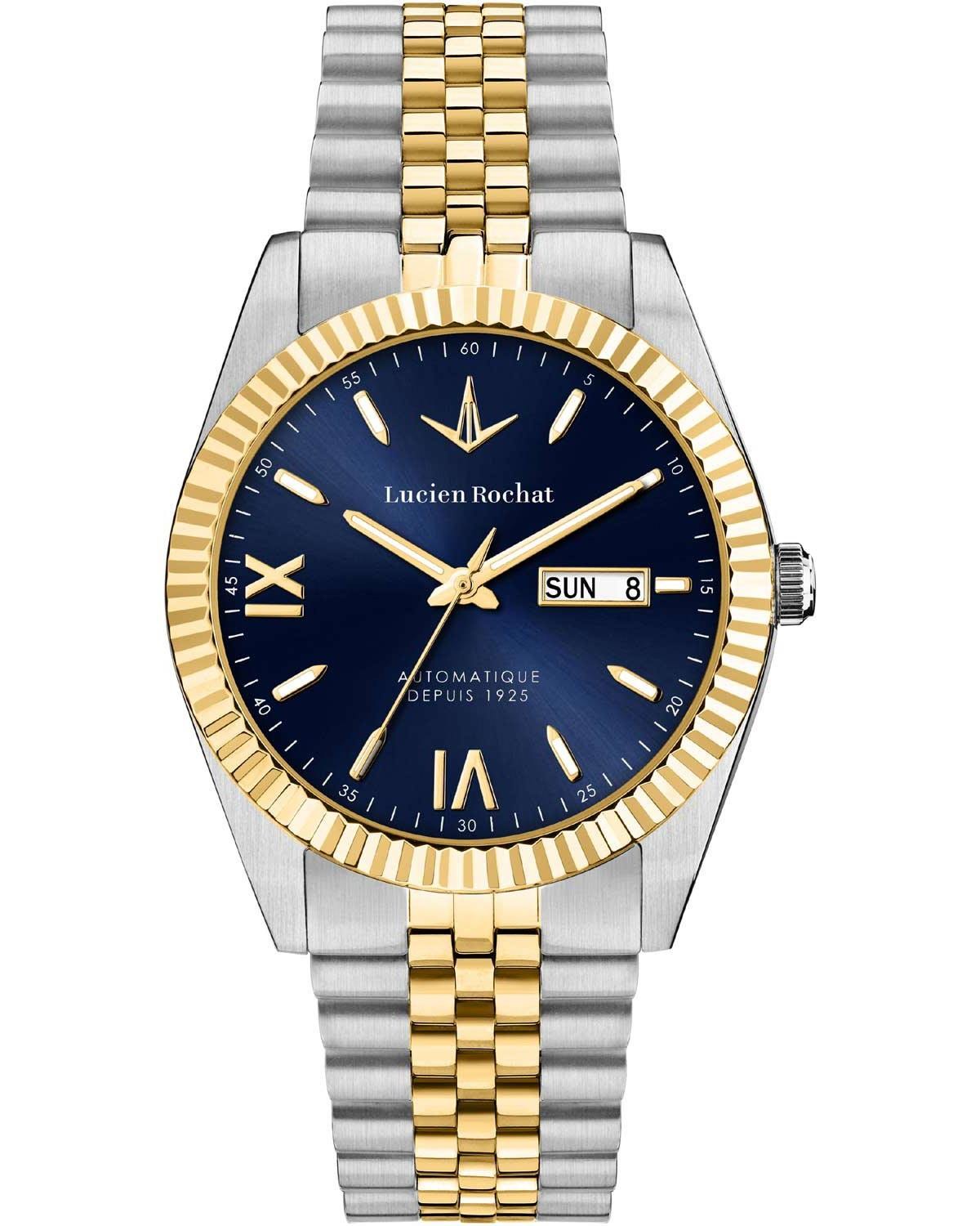Ρολόι LUCIEN ROCHAT Bienne Automatic Two Tone Stainless Steel Bracelet