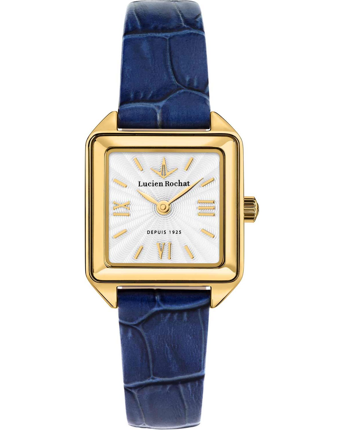 Ρολόι LUCIEN ROCHAT Aurorae Blue Leather Strap