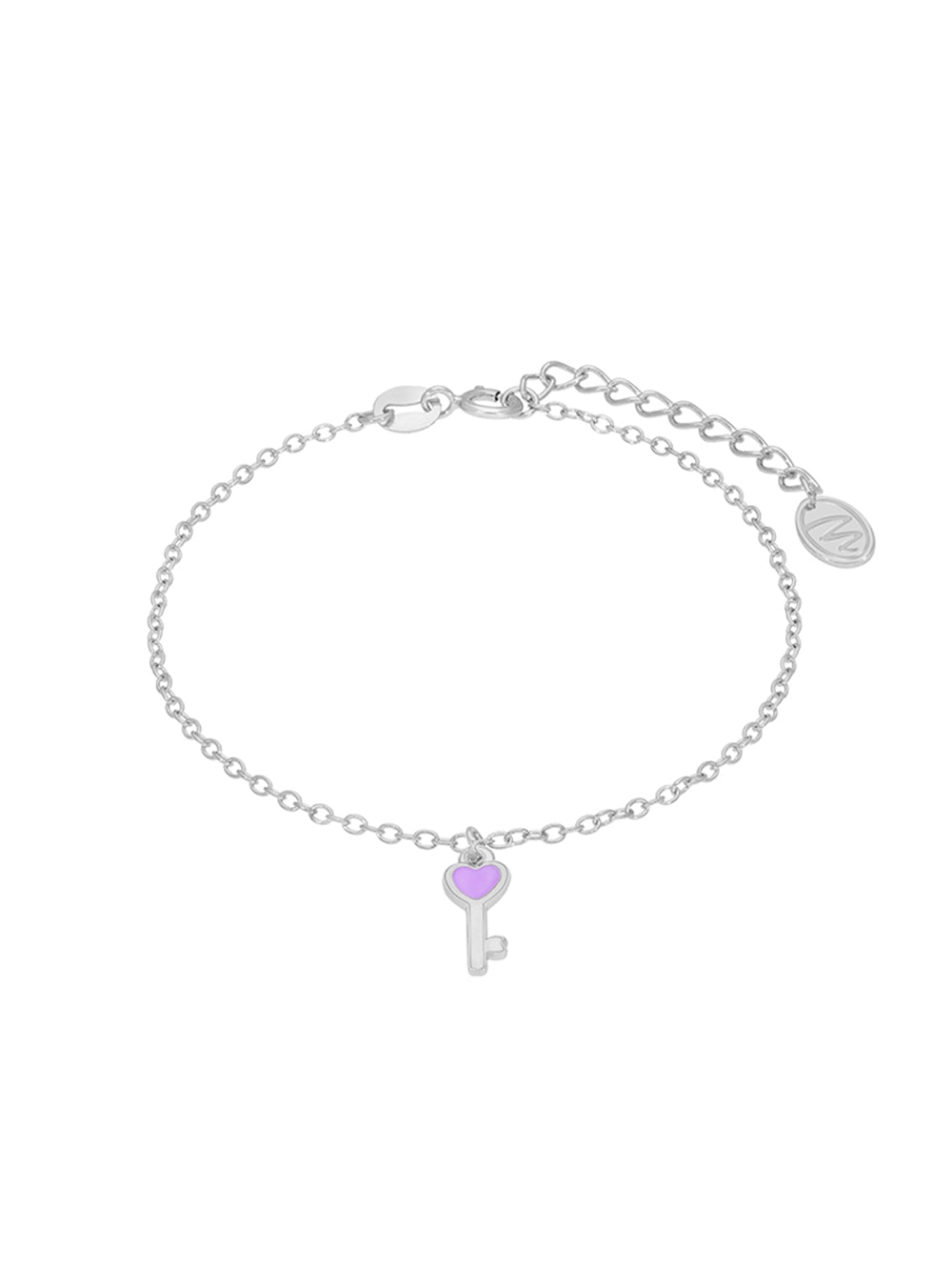 Ασημένια Βραχιόλι Marea Silver Girls D03603-AH