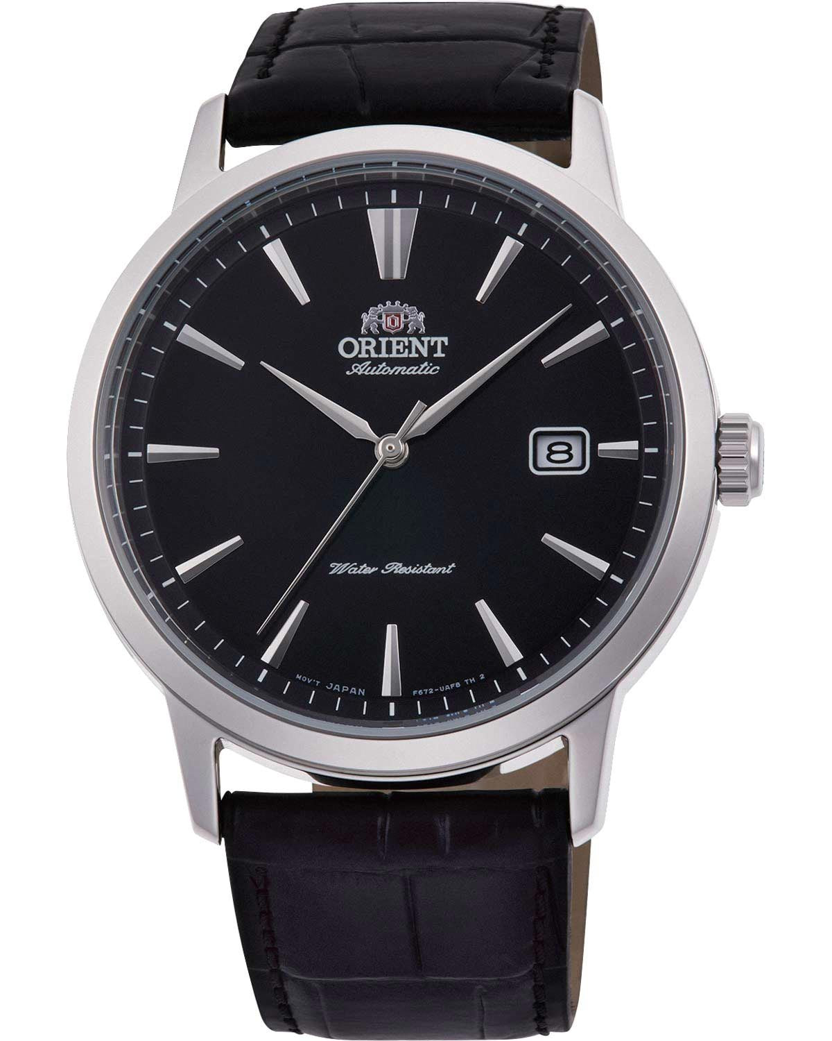 Ρολόι ORIENT Contemporary Automatic Black Leather Strap