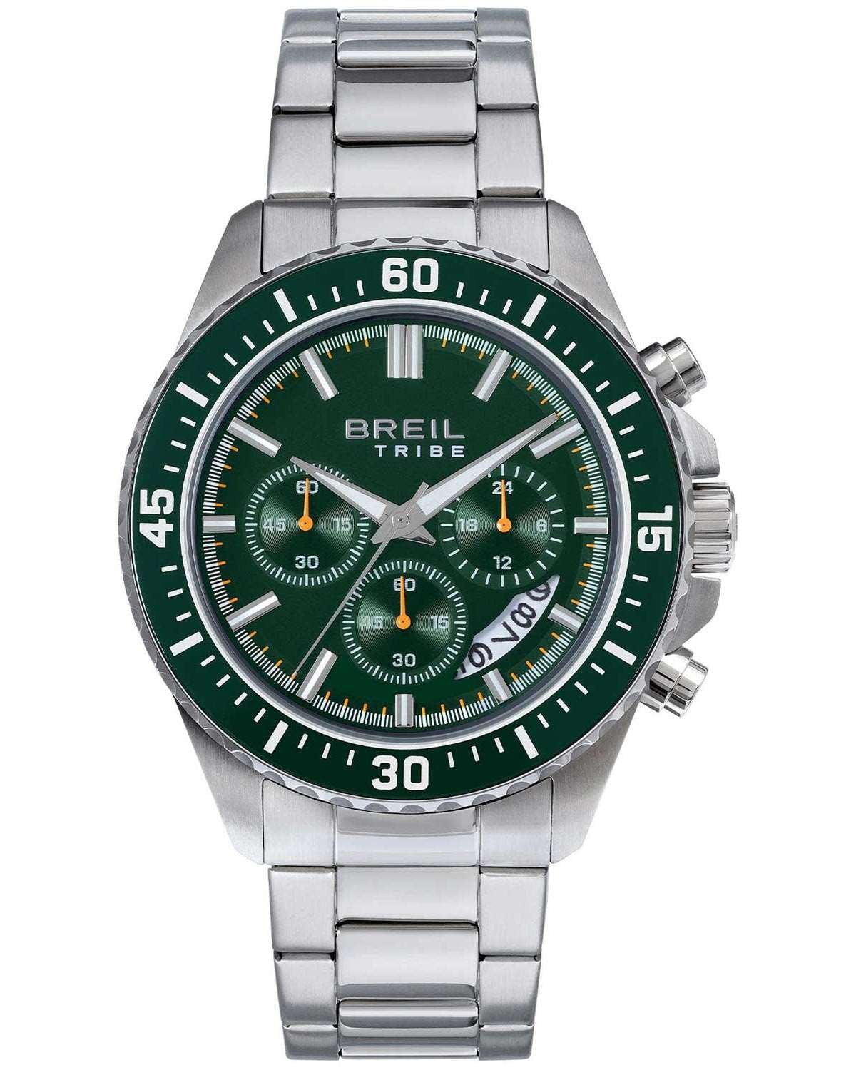 Ρολόι BREIL Tribe Trial Chronograph Silver Stainless Steel Bracelet