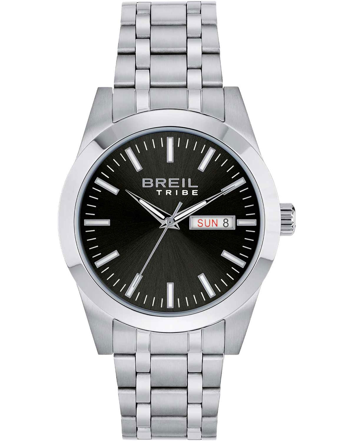 Ρολόι BREIL Tribe Rank Silver Stainless Steel Bracelet