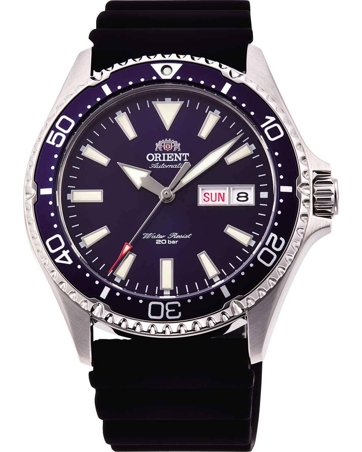 Ρολόι ORIENT Sports Diver Mako Automatic Black Rubber Strap