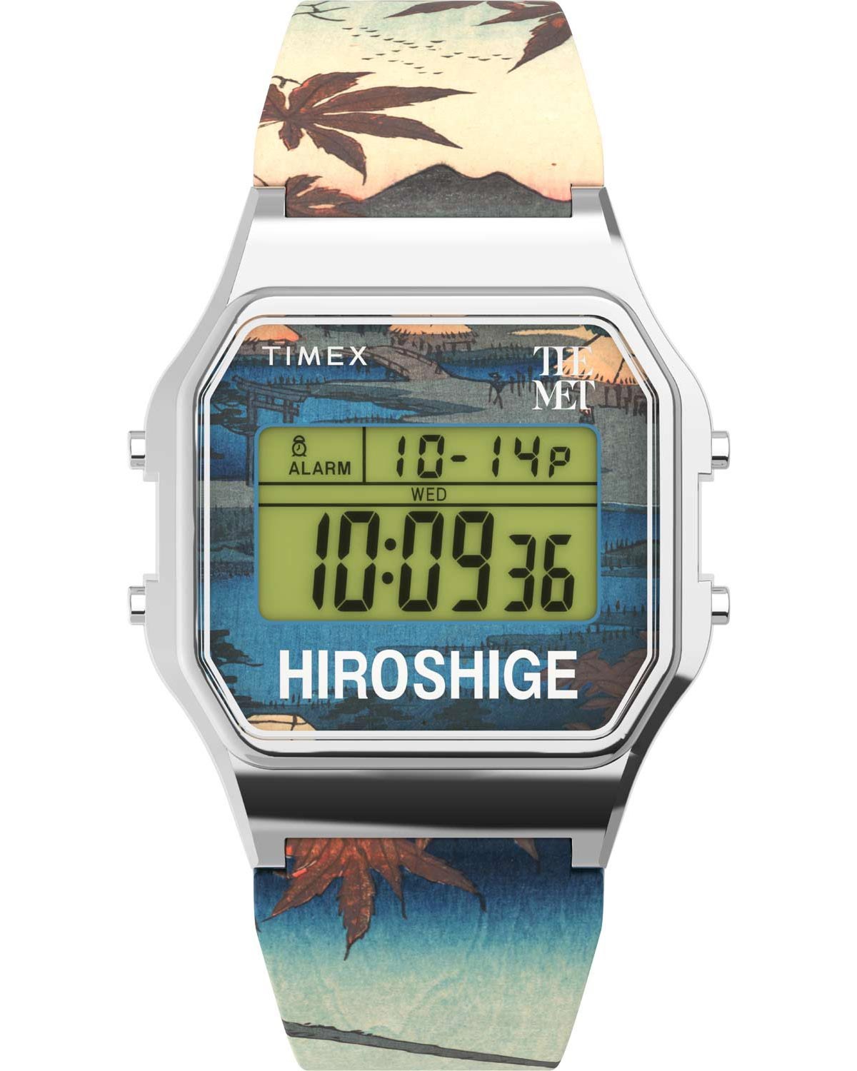 Ρολόι TIMEX Lab x The MET Hiroshige Chronograph Multicolor Plastic Strap