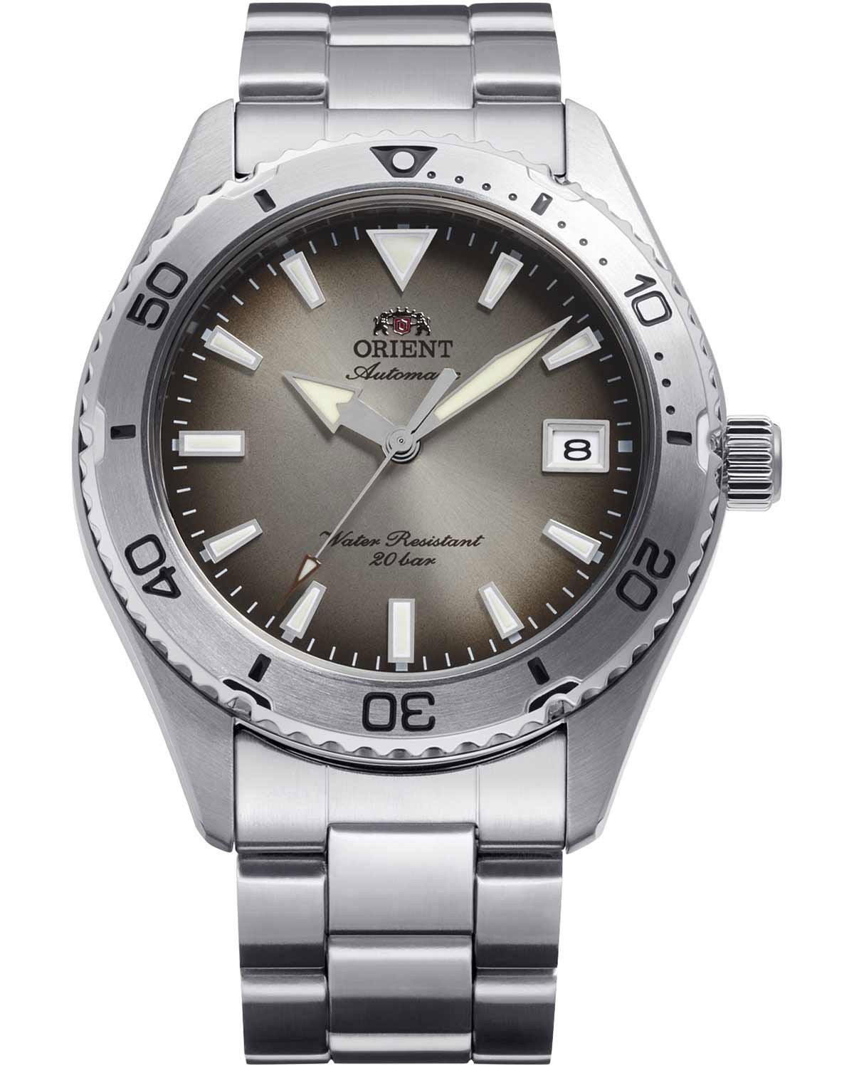 Ρολόι ORIENT Sports Mako 40 αυτόματο με ατσάλινο μπρασελέ