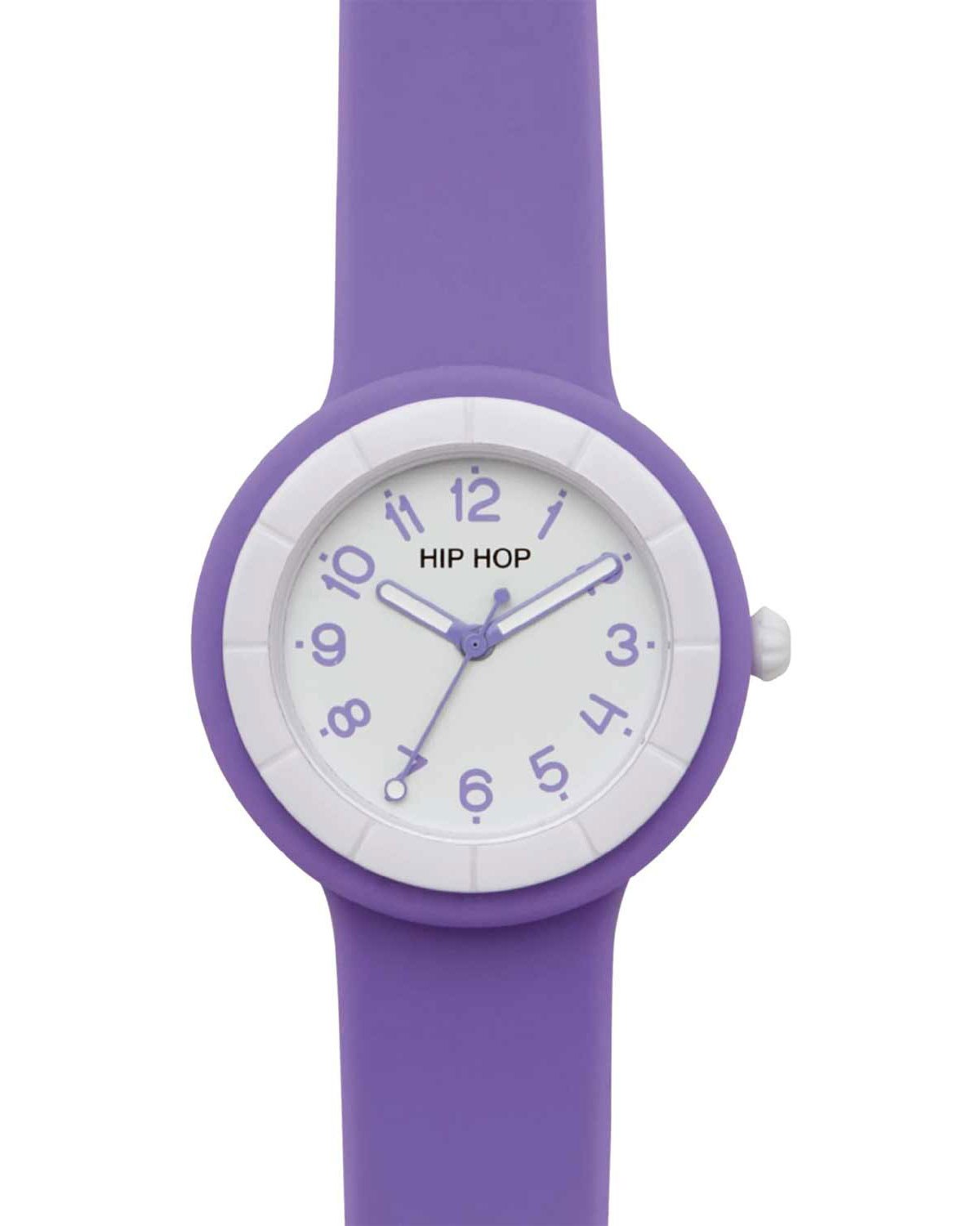 Ρολόι HIP HOP Hero.DOT Lilac Silicone Strap