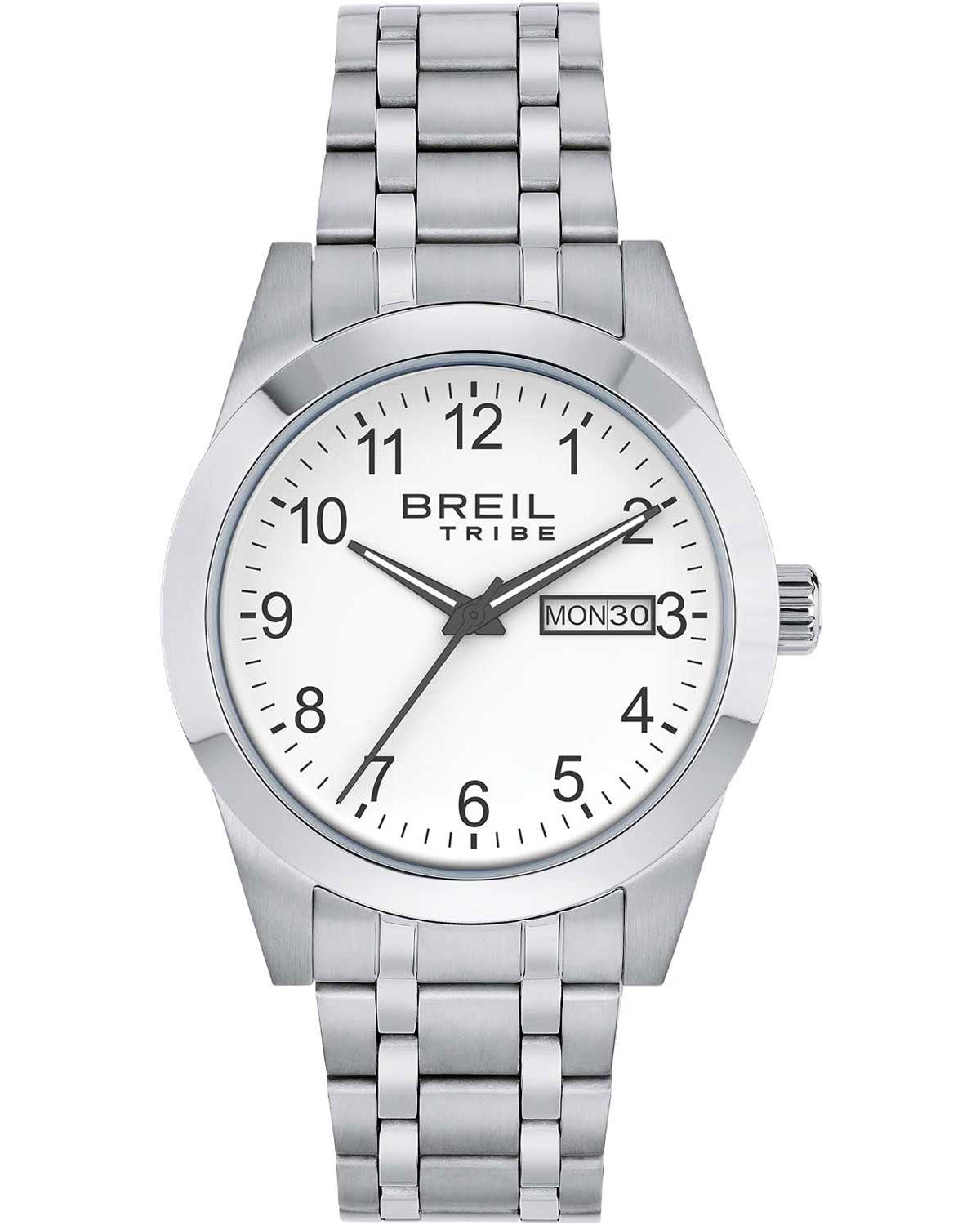 Ρολόι BREIL Tribe Rank Silver Stainless Steel Bracelet