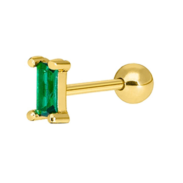 Ασημένια σκουλαρίκια Marea Gold D02010-AG