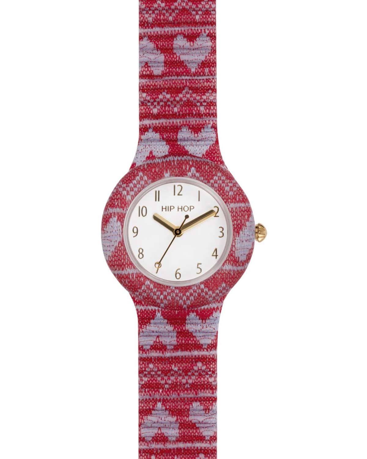 Ρολόι HIP HOP x La Methode Love Me Yes Combined Materials Strap Special Edition