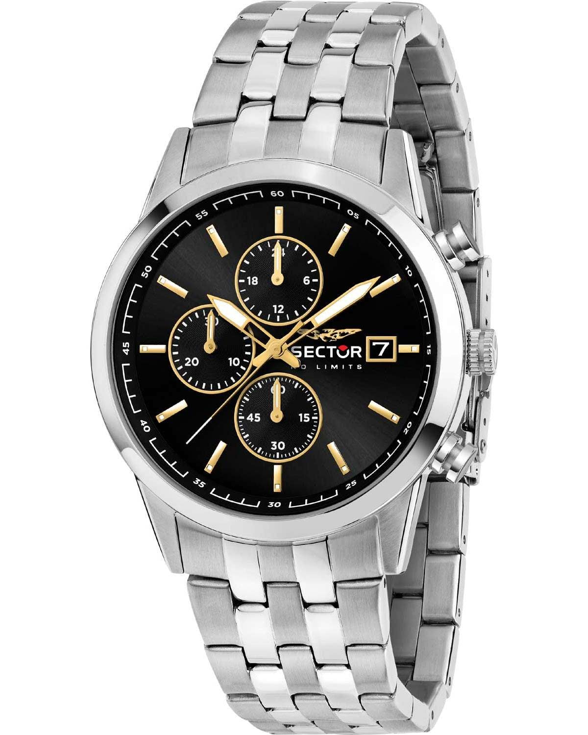 Ρολόι SECTOR 660 Chronograph Silver Stainless Steel Bracelet