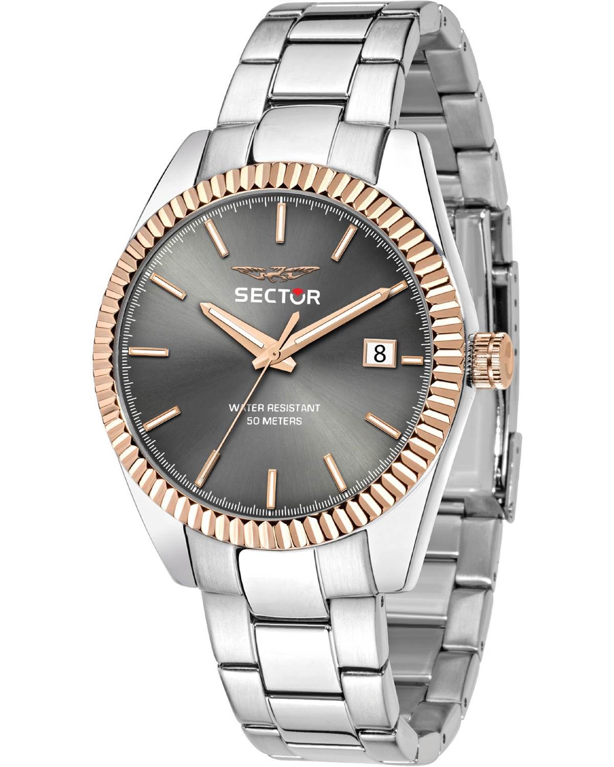 Ρολόι SECTOR 240 Silver Stainless Steel Bracelet