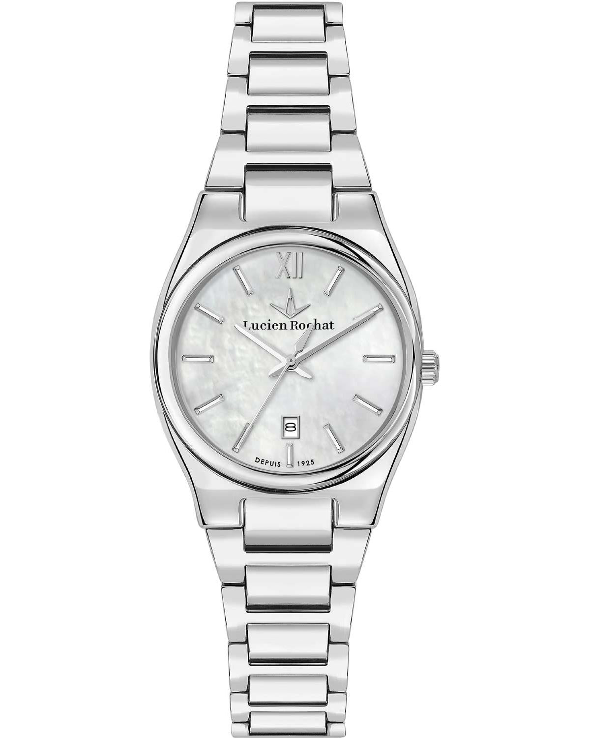 Ρολόι LUCIEN ROCHAT Avenue Silver Stainless Steel Bracelet