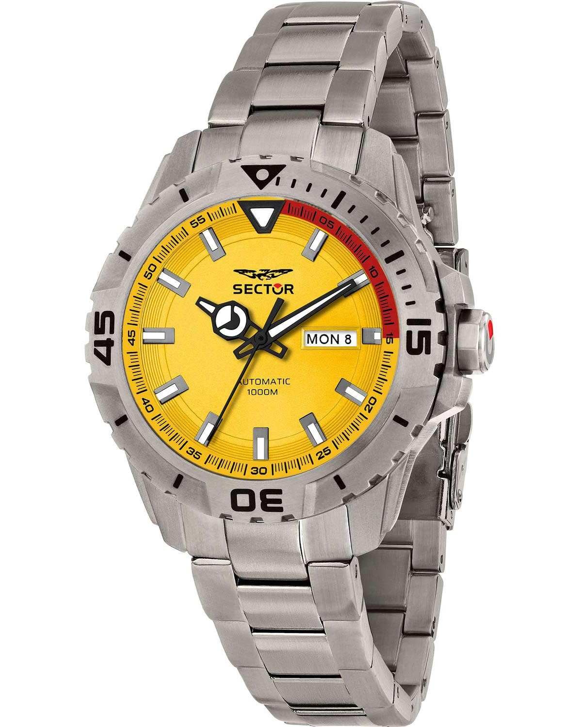 Ρολόι SECTOR Legend Divers Automatic Silver Titanium Bracelet