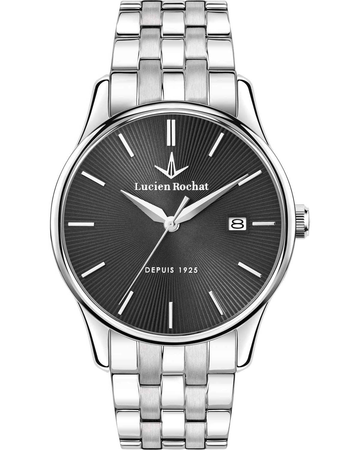 Ρολόι LUCIEN ROCHAT Montreux Silver Stainless Steel Bracelet