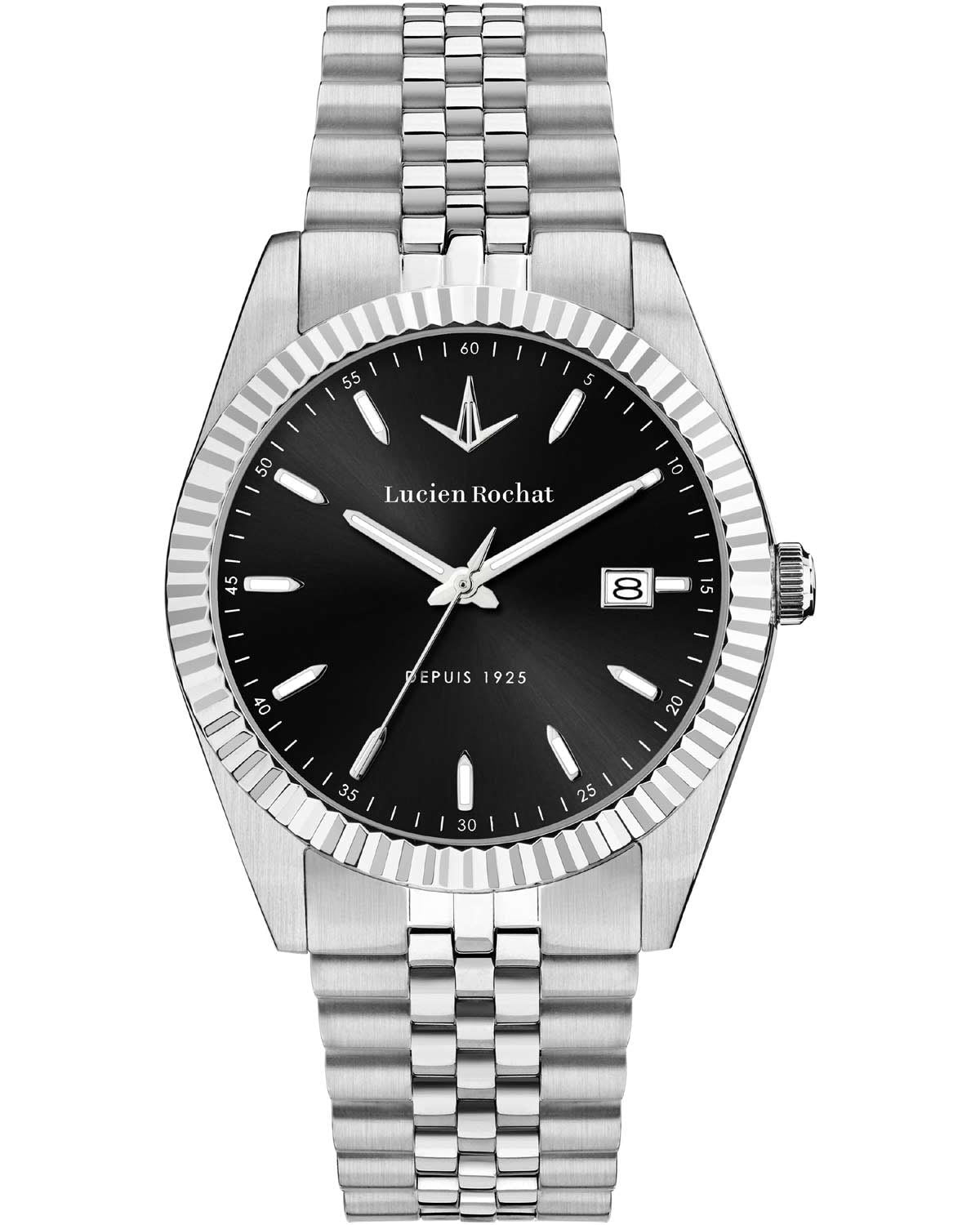 Ρολόι LUCIEN ROCHAT Bienne Silver Stainless Steel Bracelet
