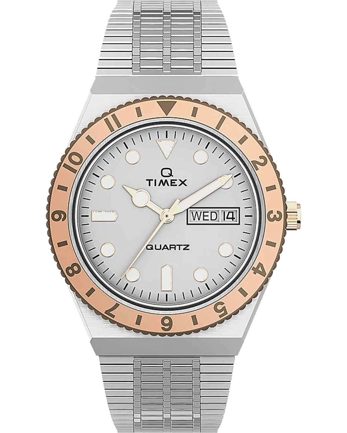 Ρολόι TIMEX Q Reissue Silver Stainless Streel Bracelet