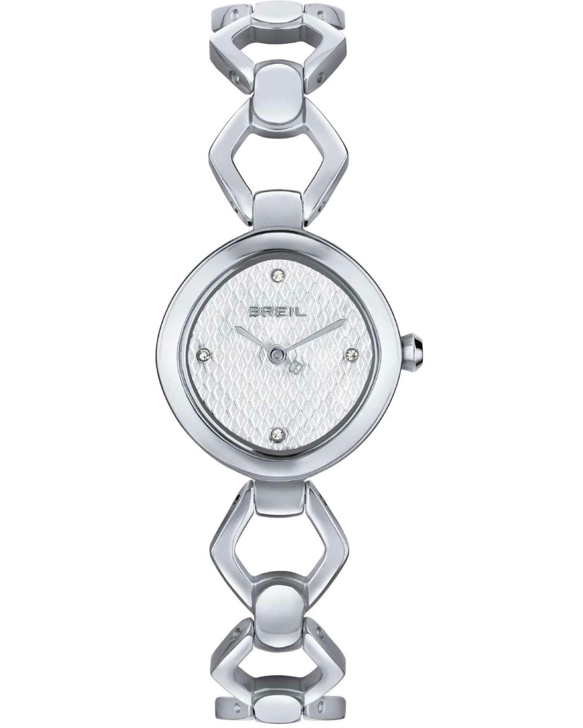 Ρολόι BREIL Flake Crystals Silver Stainless Steel Bracelet