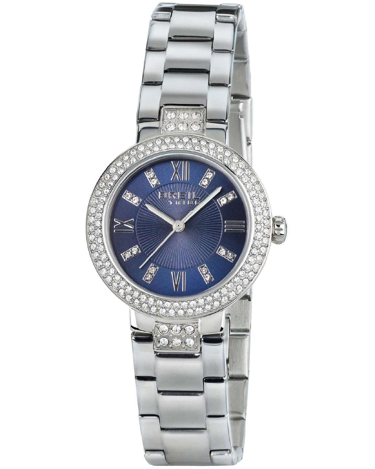 Ρολόι BREIL Tribe Dance Floor Crystals Silver Stainless Steel Bracelet